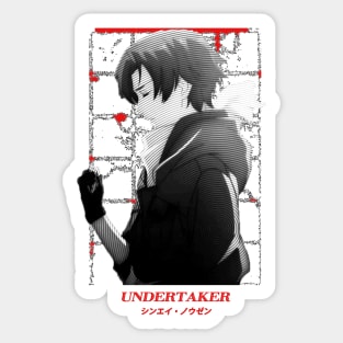 Eighty Six ''UNDERTAKER'' V2 Anime Sticker